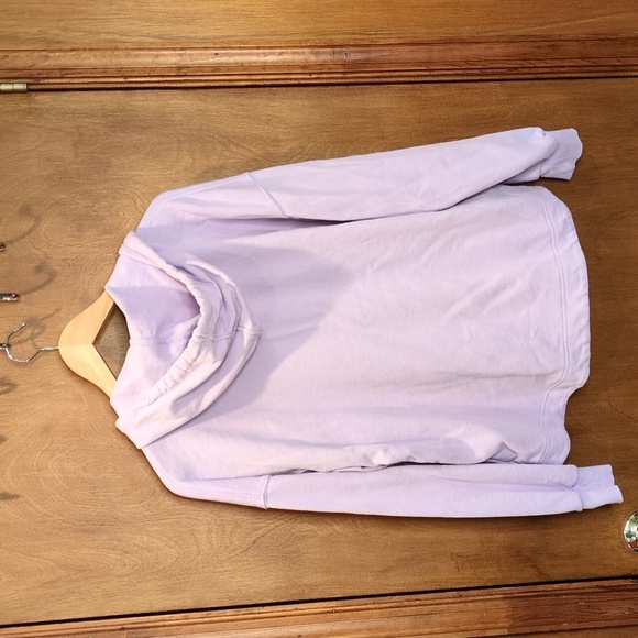 Old Navy SoComfy Oversized Tunic Hoodie Sweatshirt In Lavender Aura Size S - Picture 4 of 7